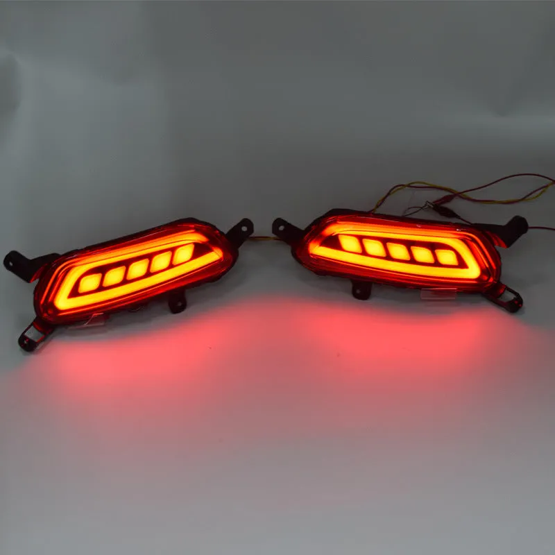 Pair of black LED brake light bulbs for Mazda car application displayed on white background