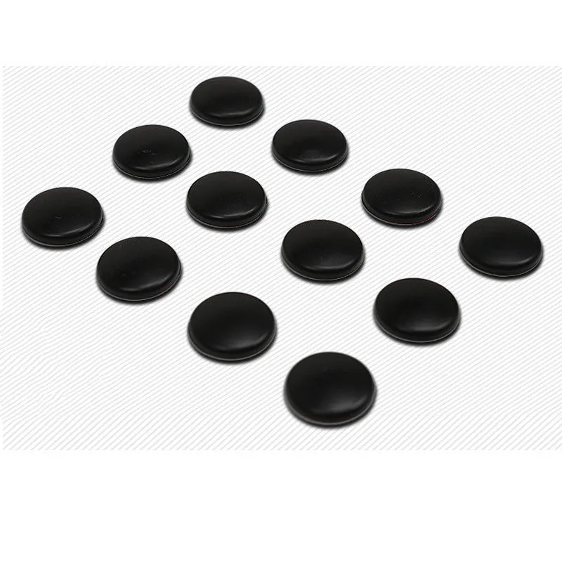 12 black ABS car door screw cap protective covers for Mazda series, waterproof and dustproof