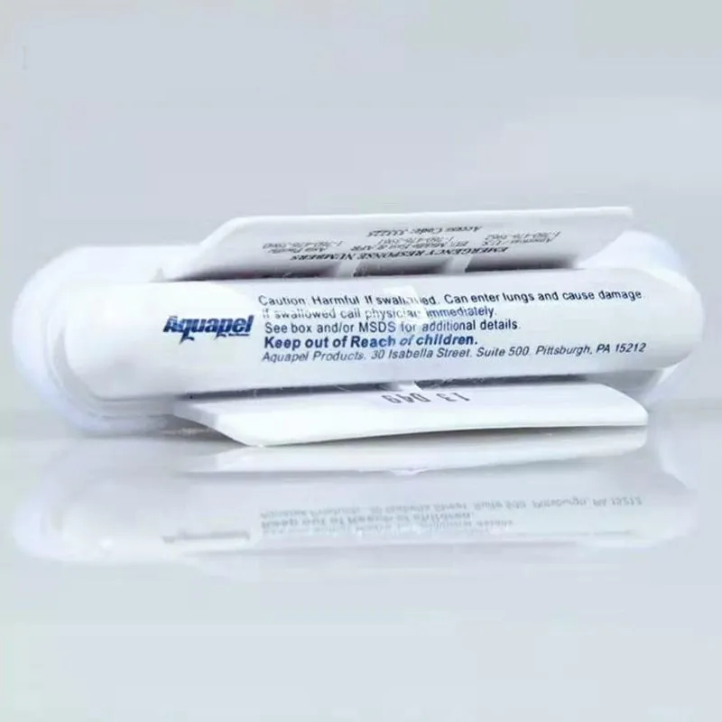 Blue universal car wiper cloth 11.5 cm for rain repellent windshield cleaning on white plastic handle