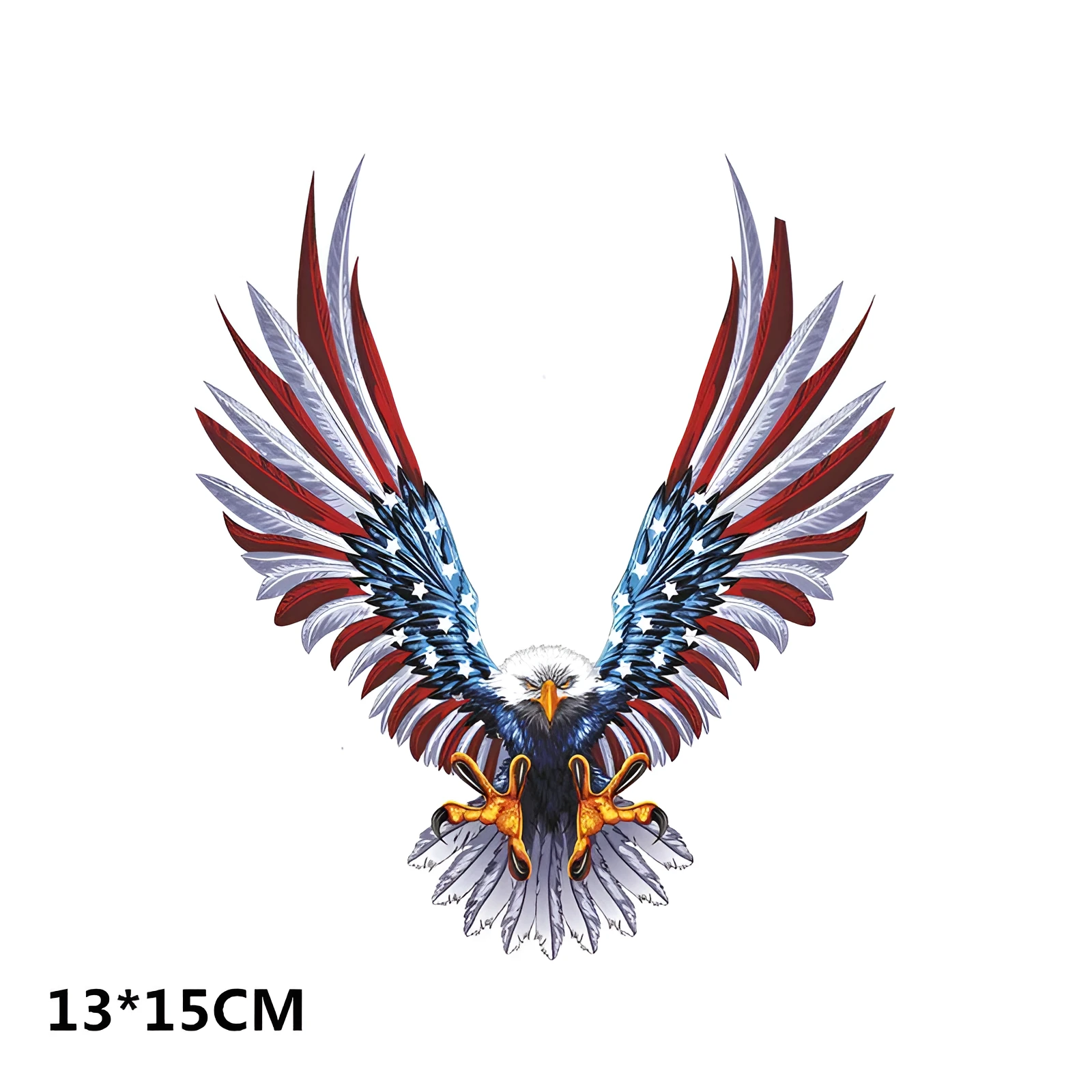 American Eagle reflective car sticker made of PET with strong adhesion in R-118 style