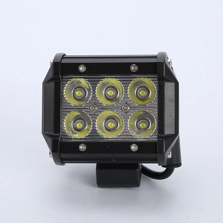 18W car LED work light black aviation aluminium alloy shell IP67 for vehicle repair and outdoor use
