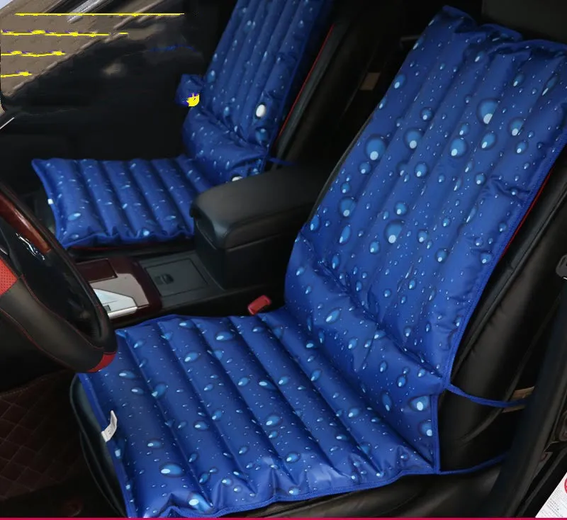 Cooling ice pad water cushion car seat cushion in waterproof PVC composite cloth for summer vehicle use