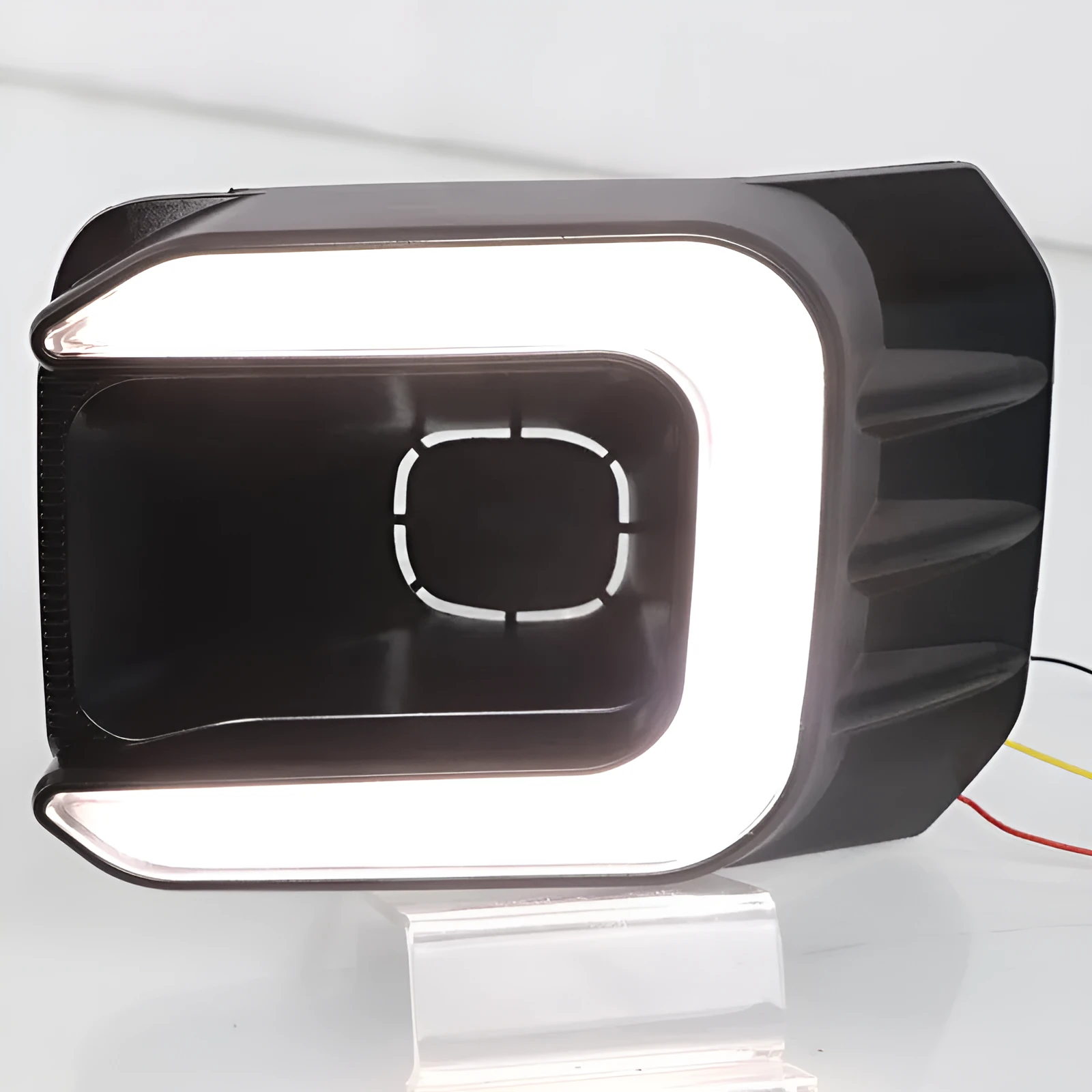 Toyota Hilux yellow two-color low profile daytime running light LED fog lamp