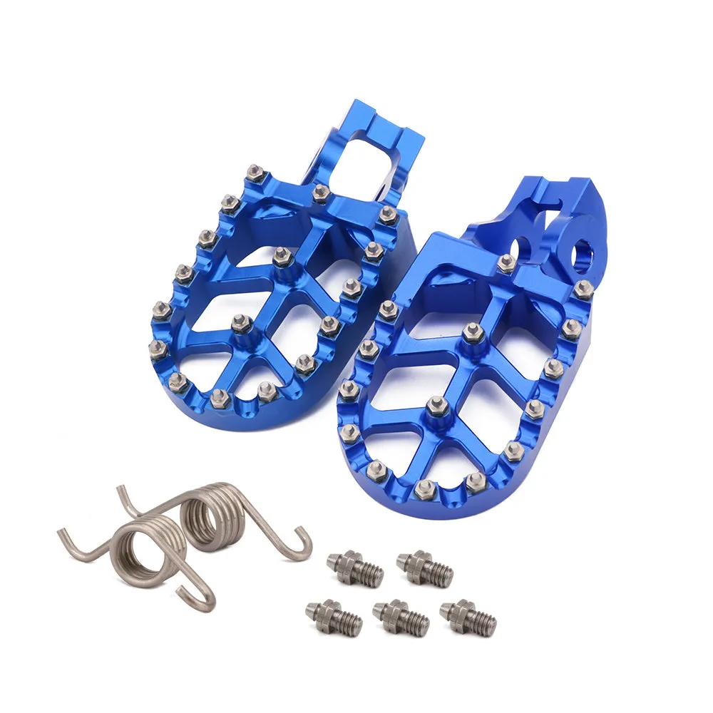 KTM aluminium alloy motocross modified foot pedal in orange finish