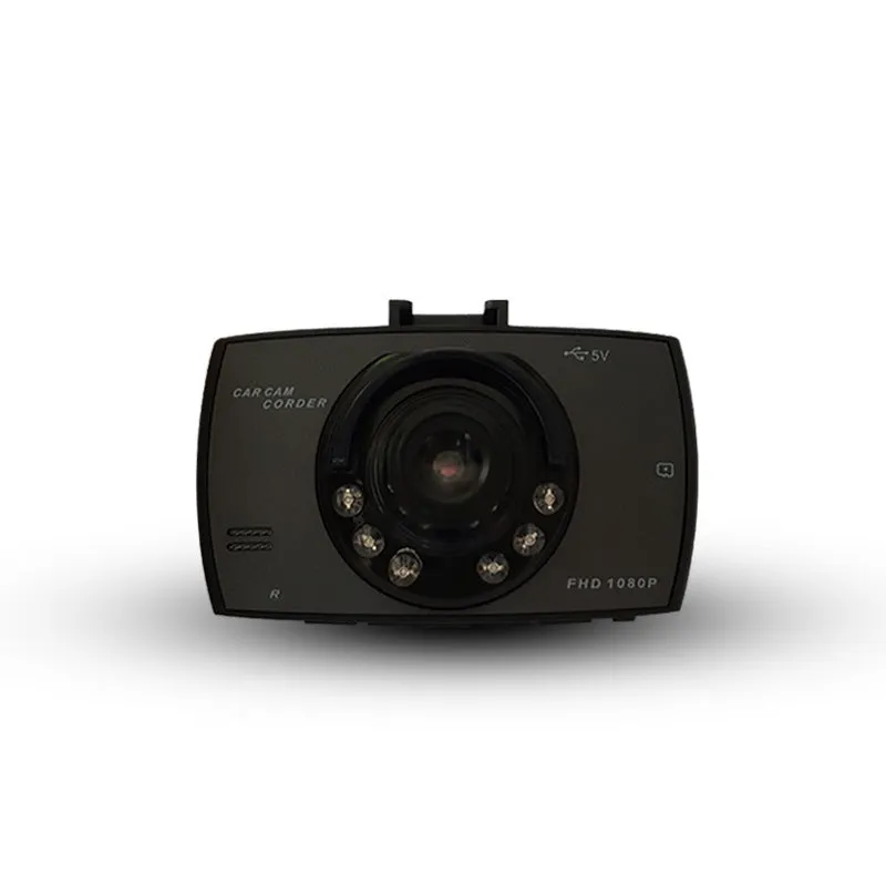G30 infrared night vision dashcam 12MP 120 degree wide angle compact hidden car recorder black