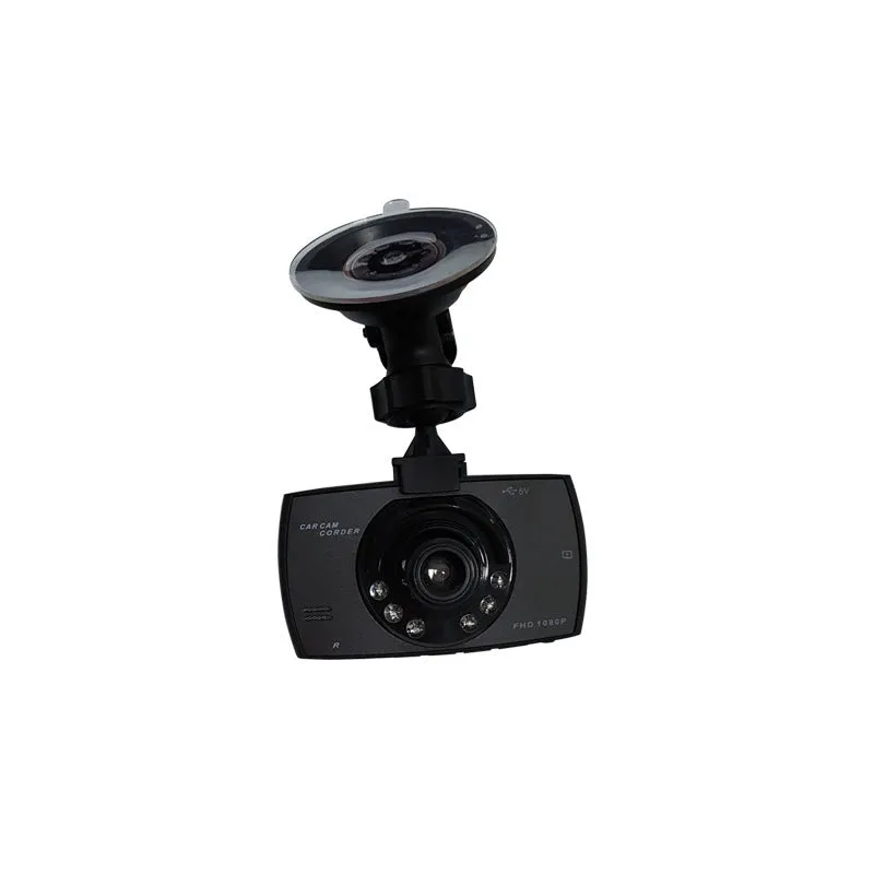 G30 infrared night vision dashcam 12MP 120 degree wide angle compact hidden car recorder black