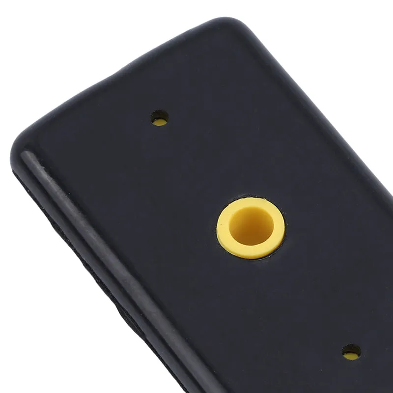 Yellow car foil scraper tool with 15cm width and 32cm length for auto glass film application
