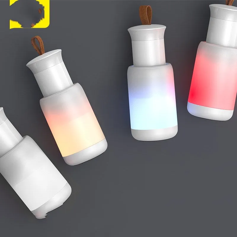 Baseus white car emergency light with SOS, warm, and colourful atmosphere modes for vehicle interior