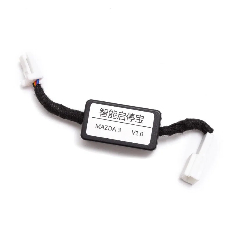 Black ABS auto start-stop default shutter for CX-30 Onkseira plug and play installation