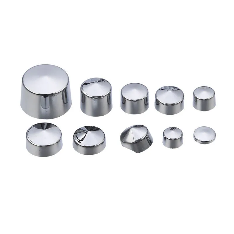 87 piece chrome ABS bolt toppers kit for Harley Davidson Softail Twin Cam 1984-2006