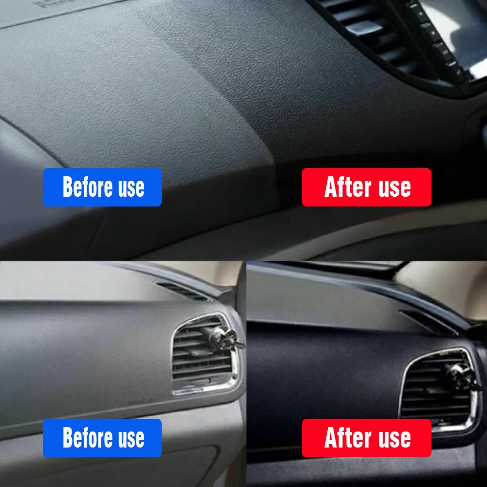 Plastic retreading agent in 30ml bottle for car trim restoration