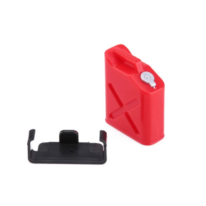 Red plastic simulation fuel tank accessory for TRAXXAS TRX-4 RC climbing car