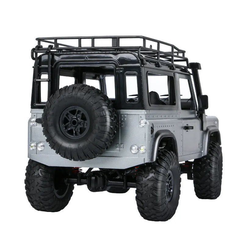 Mangniu MN99s full-scale four-wheel drive climbing RC car with turn signals in plastic construction, colour box packaging