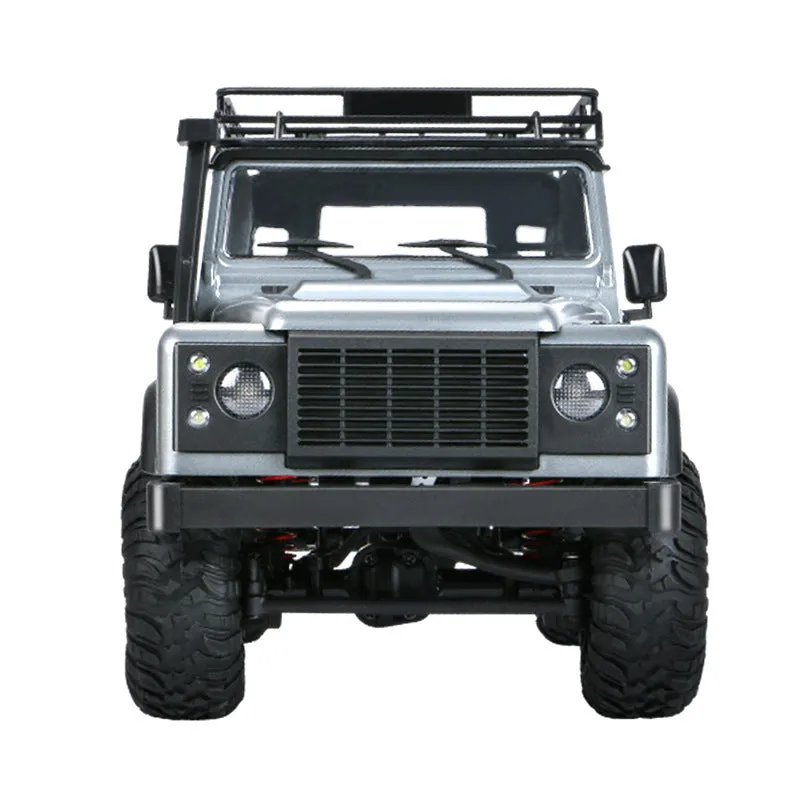 Mangniu MN99s full-scale four-wheel drive climbing RC car with turn signals in plastic construction, colour box packaging