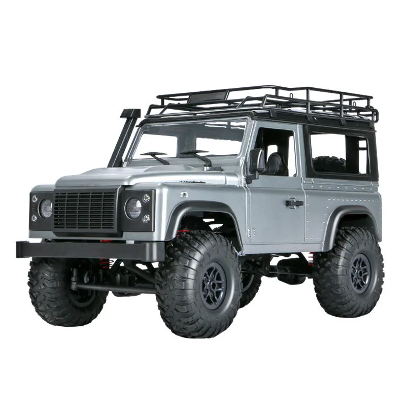 Mangniu MN99s full-scale four-wheel drive climbing RC car with turn signals in plastic construction, colour box packaging
