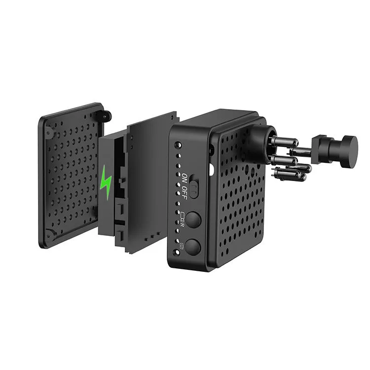 W18 outdoor aerial photography HD night vision camera in black with plastic body and 1080P lens
