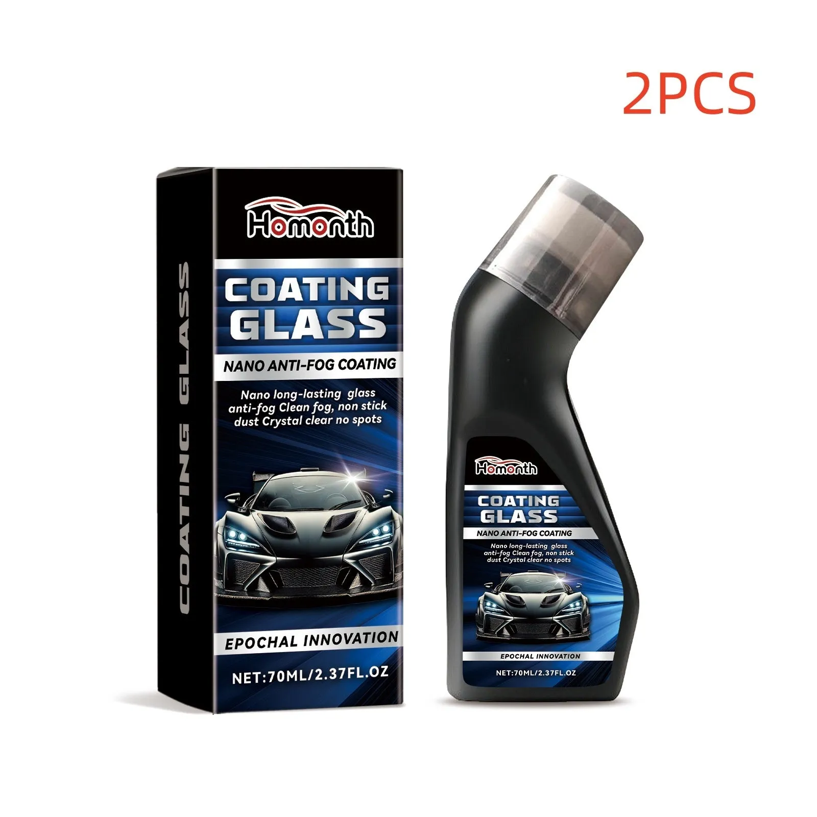 70ml car windshield glass coating agent with rainproof and decontamination formula