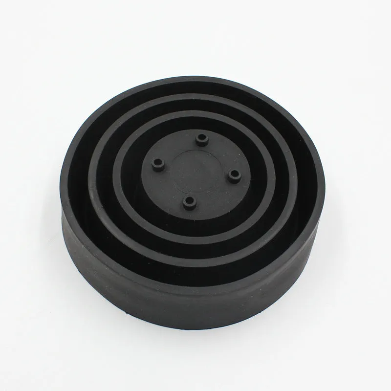 Car headlight silicone dust cover shown in Type A closed and Type B open styles.