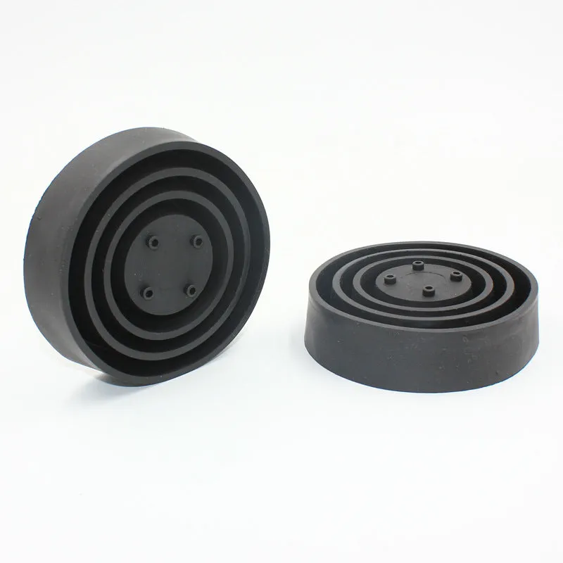 Car headlight silicone dust cover shown in Type A closed and Type B open styles.