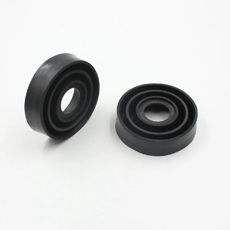 Car headlight silicone dust cover shown in Type A closed and Type B open styles.