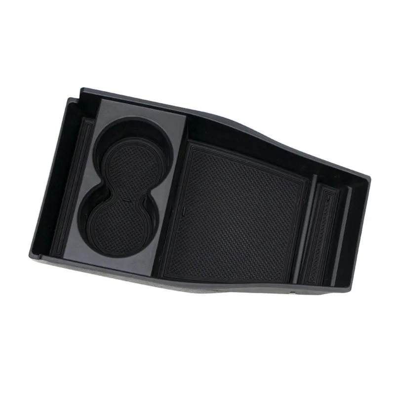 Black ABS lower central control cup storage box for Hyundai Ioniq5