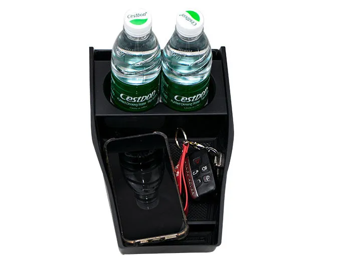 Black ABS lower central control cup storage box for Hyundai Ioniq5