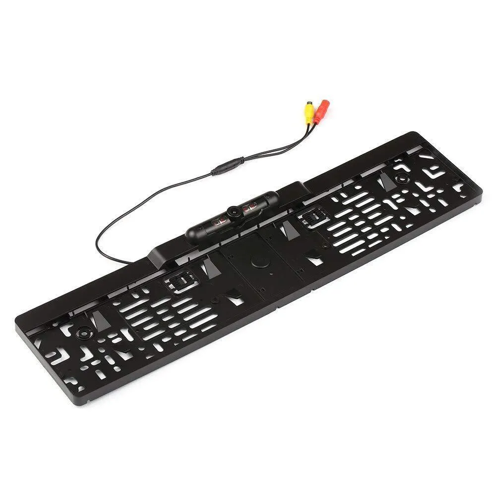 Black plastic infrared four lights car reversing camera for GM vehicles
