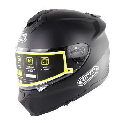 Motorcycle electric bicycle helmet with anti-fog double lens, ABS shell, unisex, available in multiple colours and sizes