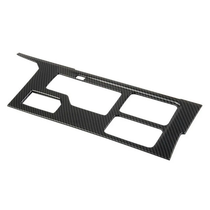 Central gear box gear plastic modified piece in carbon fibre ABS 40.5x15.5x4 mm