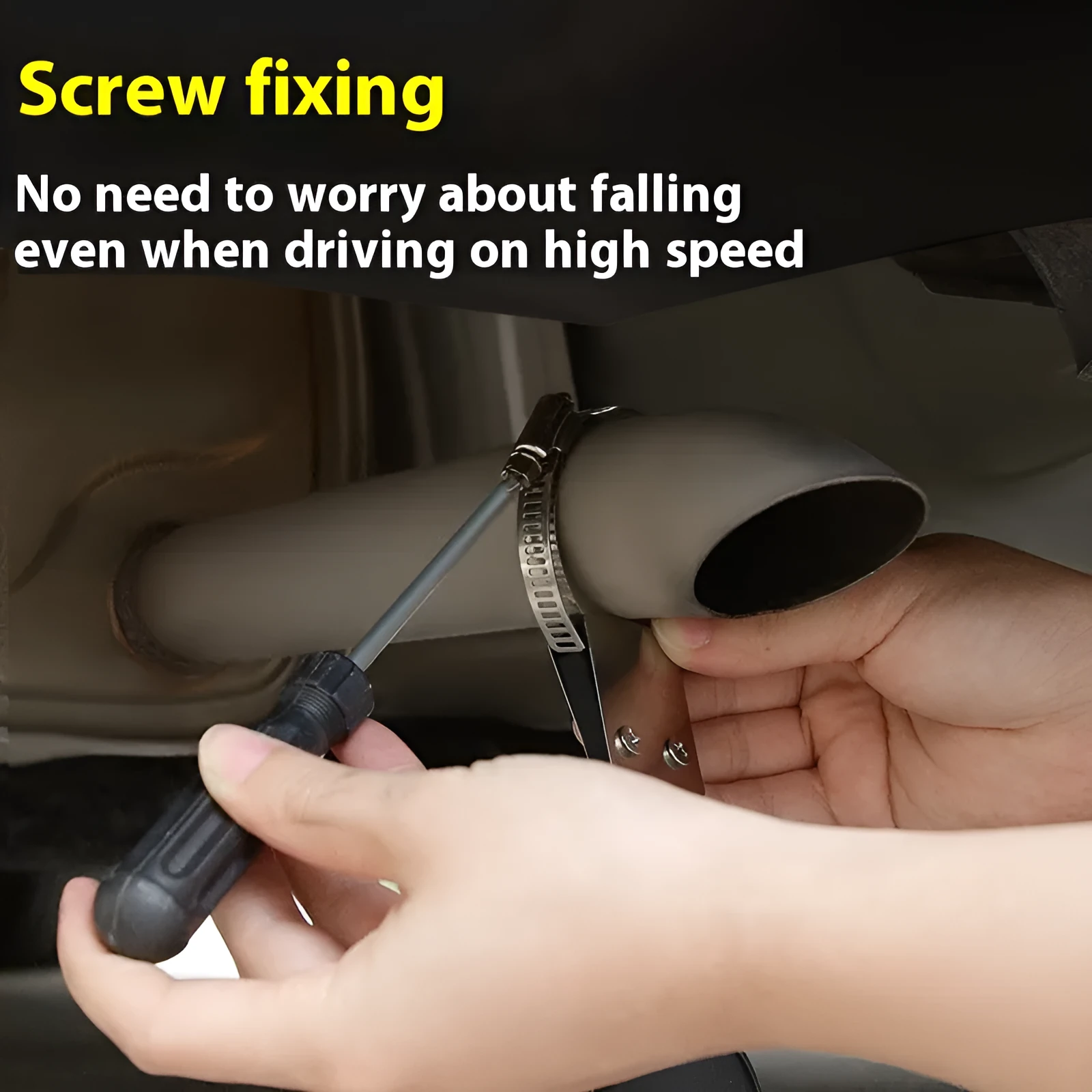 Car electrostatic canceller ribbon made of PVC in Camellia colour, available in Car Short and SUV Long sizes