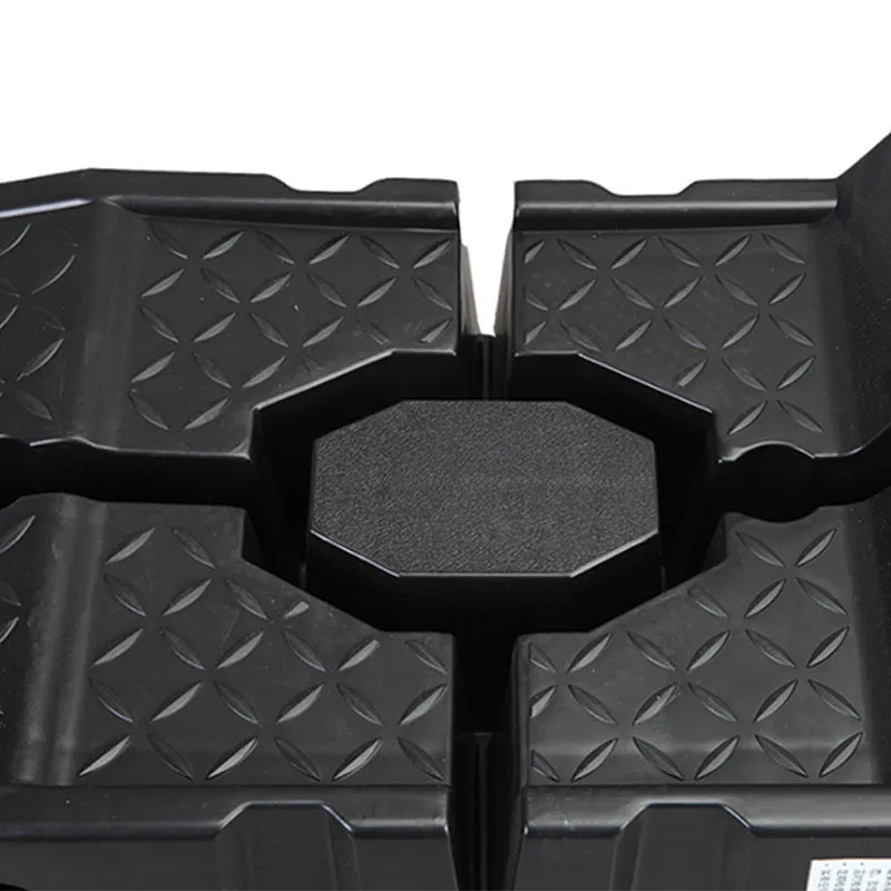 Heavy-duty industrial polypropylene car maintenance ramp 900x330x225mm