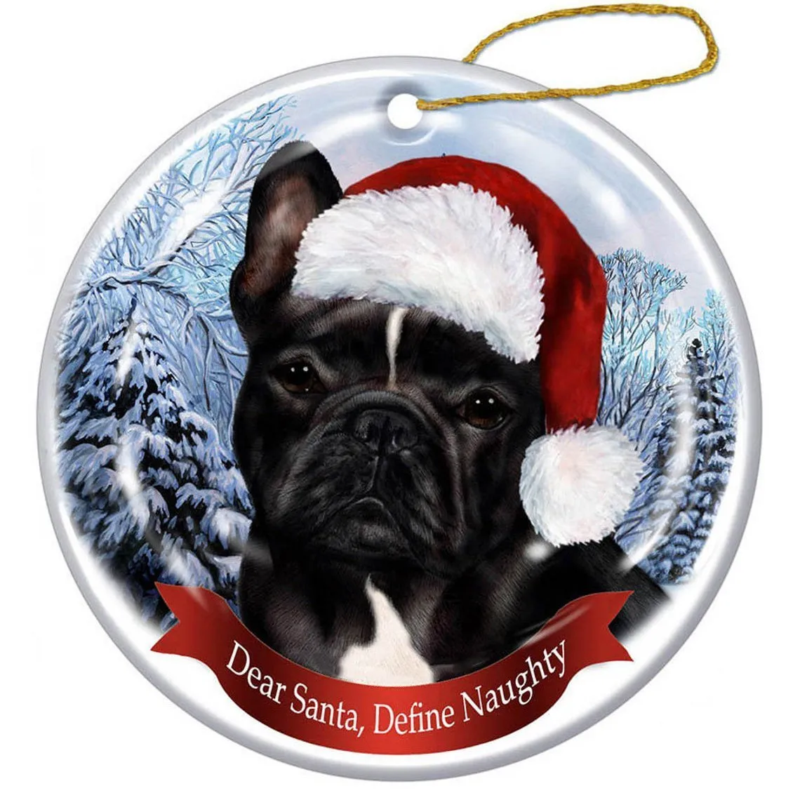 Sleeping dog angel acrylic pendant hanging ornament for car home door decor 10cm