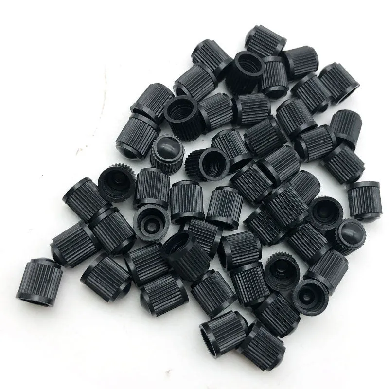 Black plastic tubeless valve with rubber construction for GM models American mouth standard