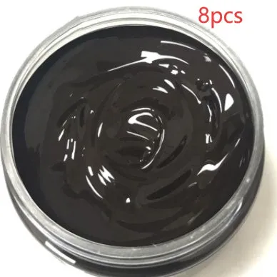 Leather repair cream 50ml container for car seat colour restoration in multiple colours including black and brown