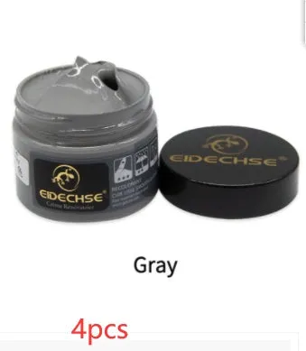 Leather repair cream 50ml container for car seat colour restoration in multiple colours including black and brown