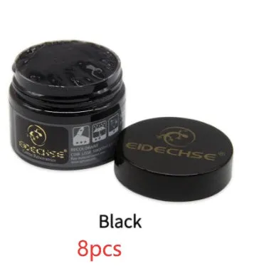 Leather repair cream 50ml container for car seat colour restoration in multiple colours including black and brown