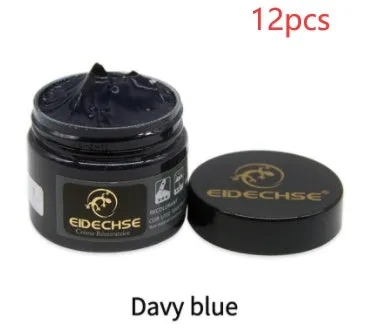 Leather repair cream 50ml container for car seat colour restoration in multiple colours including black and brown