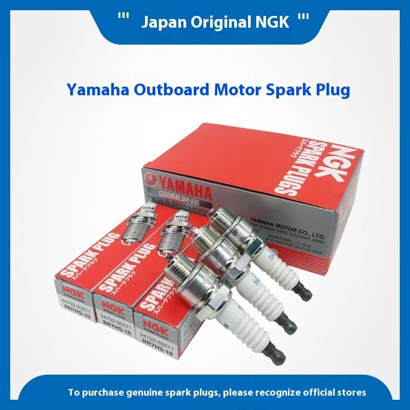 Genuine marine outboard motor spark plug replacement for 2-stroke and 4-stroke engines 2HP to 250HP