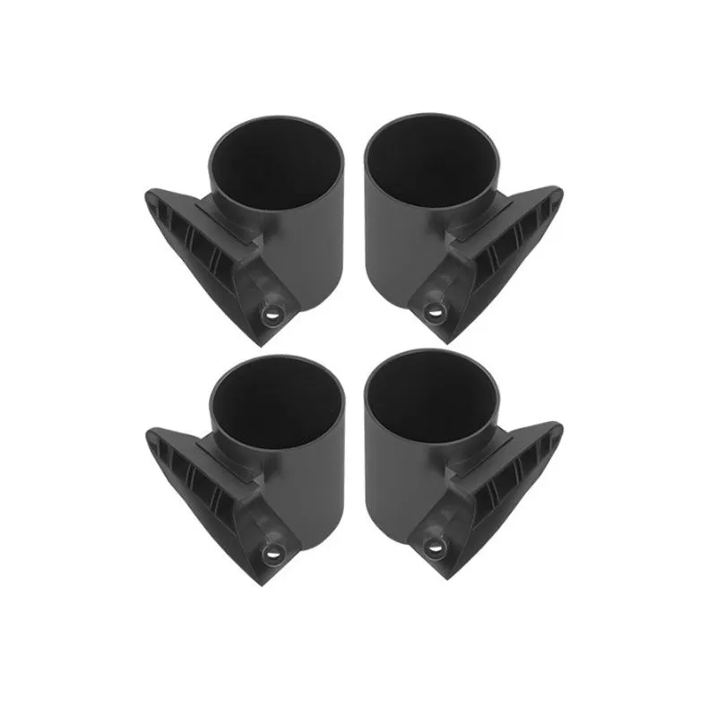 Tesla Model Y Model 3 door cup holder stopper pad ABS plastic black 2 piece set front driver co-pilot
