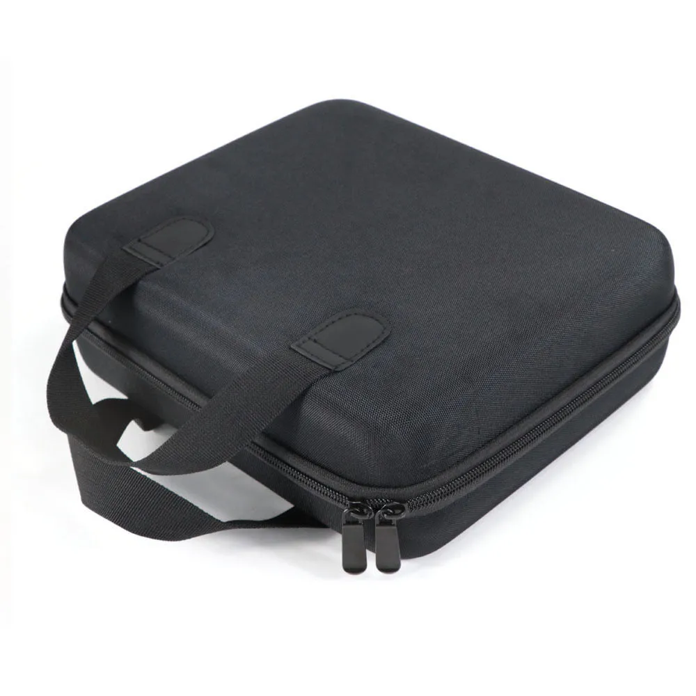 Black shockproof EVA carrying case for NOCO Genius Boost GB70 jump starter with handle and double zipper