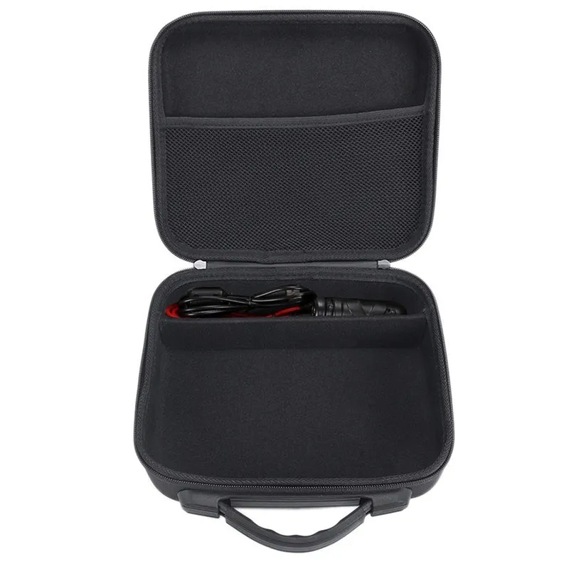 Black shockproof EVA carrying case for NOCO Genius Boost GB70 jump starter with handle and double zipper