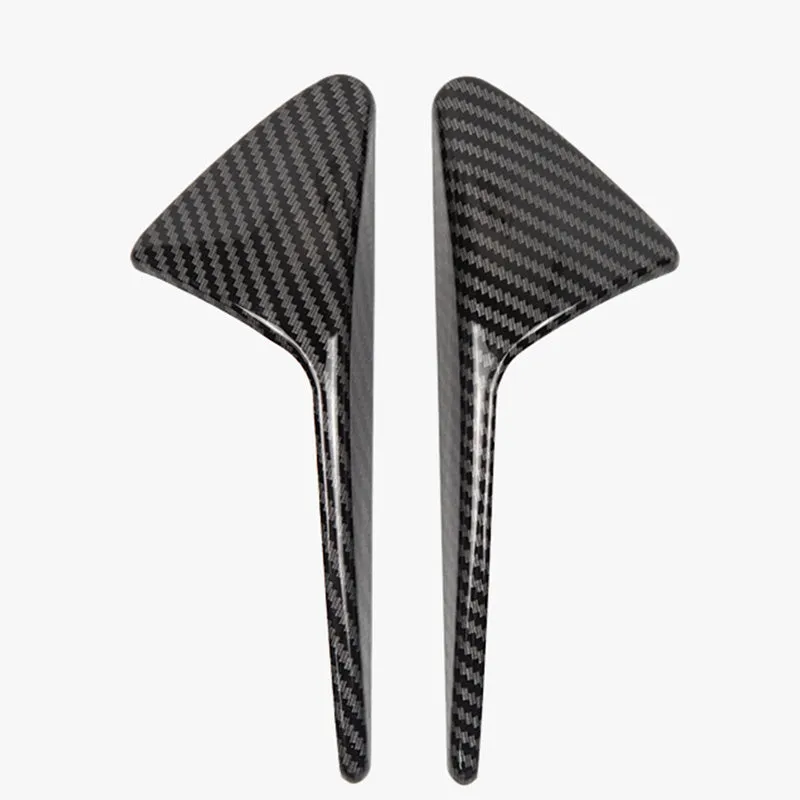 Tesla Model 3 XS side camera protection shell in matte black finish two pieces