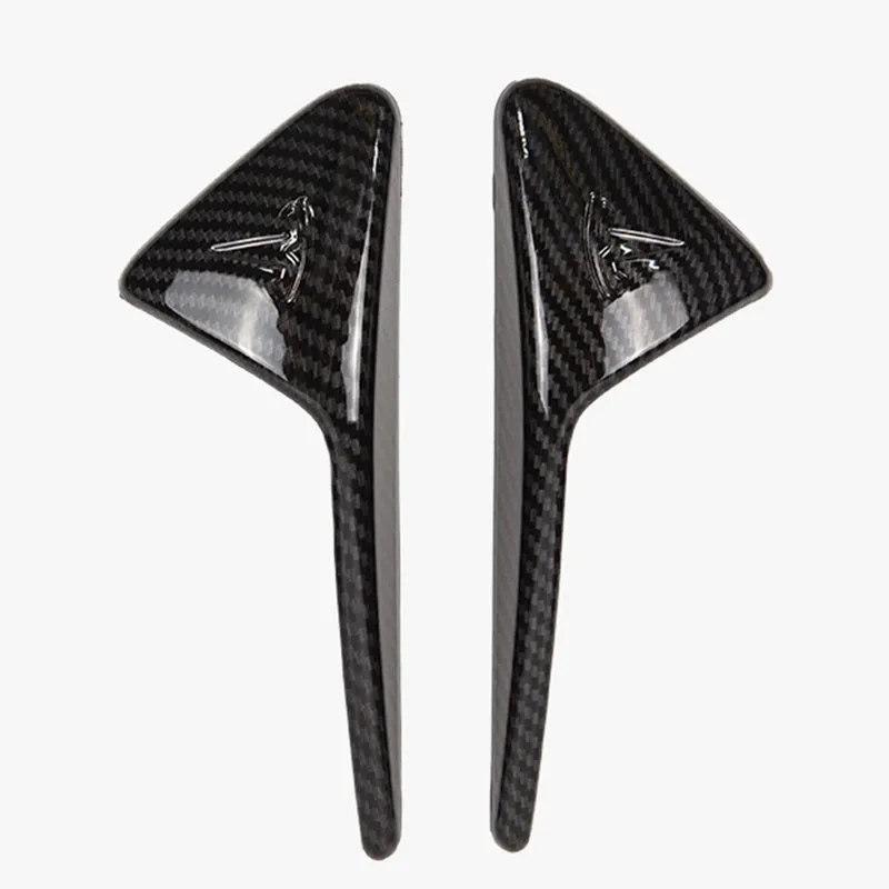 Tesla Model 3 XS side camera protection shell in matte black finish two pieces