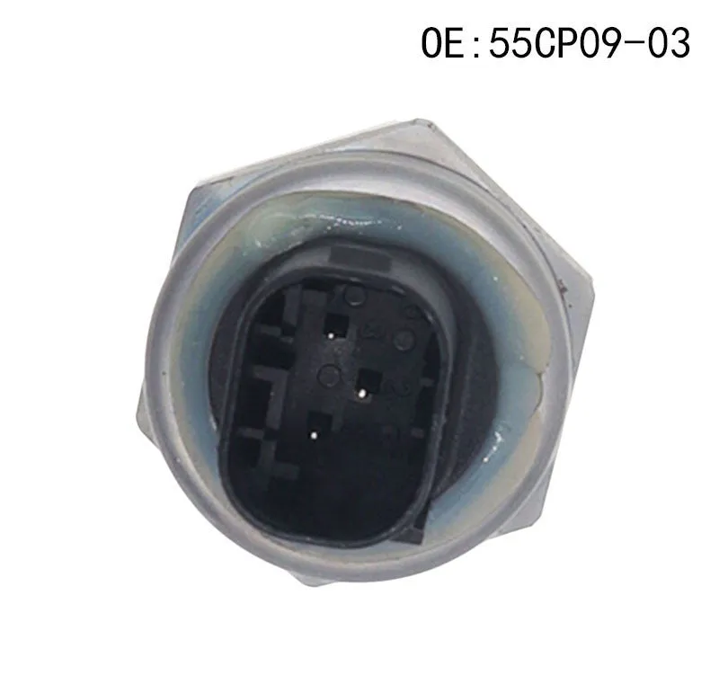 Black brake oil pressure sensor OE 55CP09-03 for vehicle hydraulic braking system