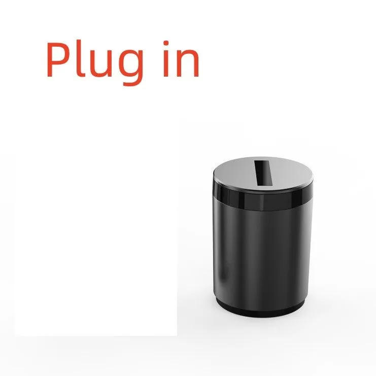 Silver intelligent induction ashtray with automatic opening infrared sensor