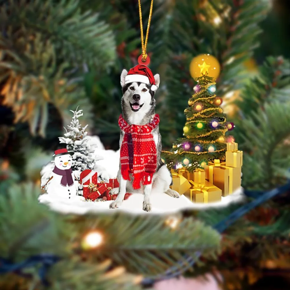 Sleeping dog angel acrylic car pendant ornament with glossy finish, 10cm length