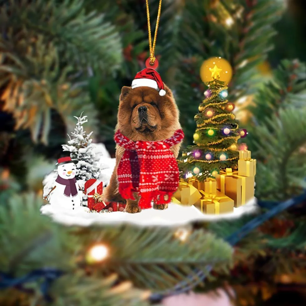 Sleeping dog angel acrylic car pendant ornament with glossy finish, 10cm length
