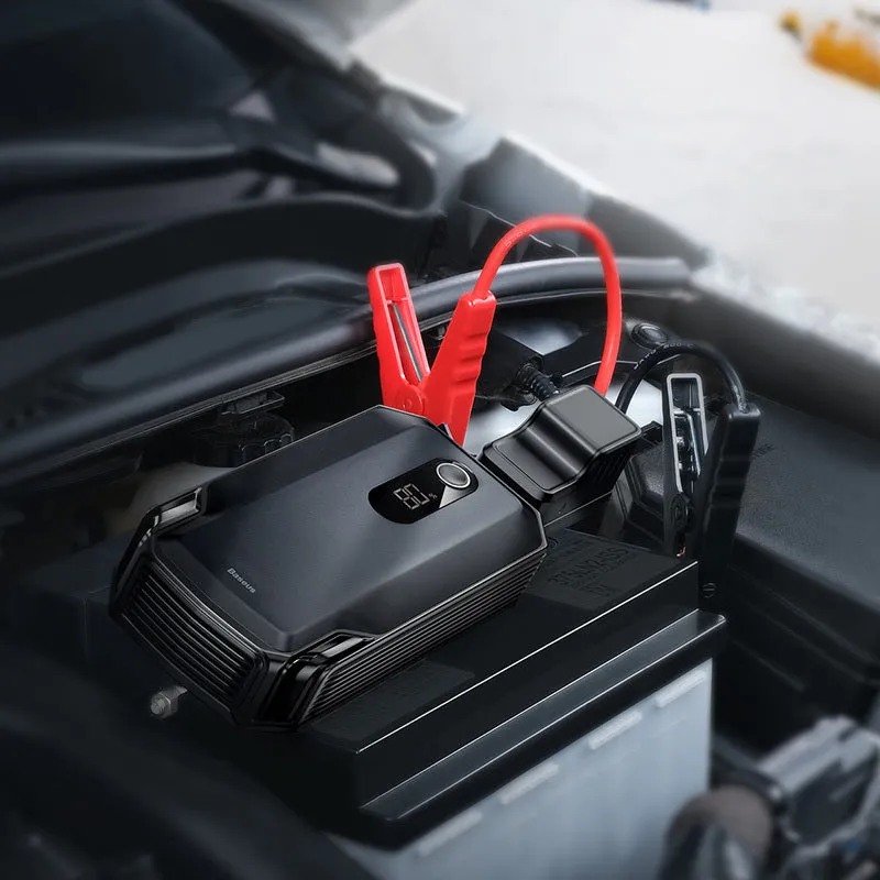 Baseus Super Energy Max 20000mAh 2000A peak car emergency starter in black