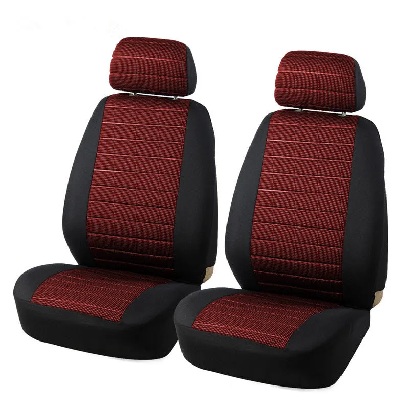Four Seasons general motors seat cover cushion in jacquard fabric, gray two colour, for most vehicles