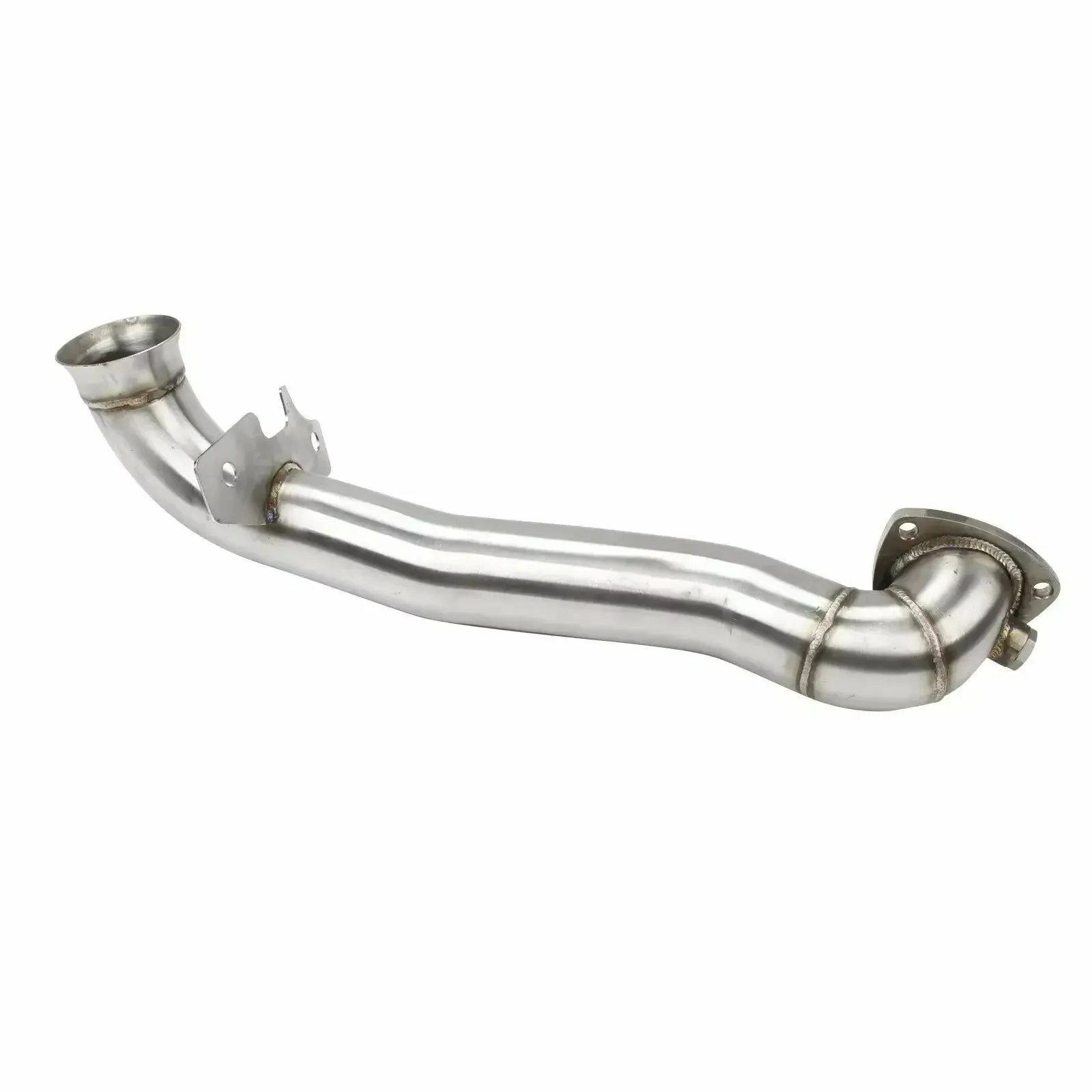 Stainless steel exhaust pipe for Mini Cooper R55 R56 R57 R58 R59 R60 R61 1.6 Turbo 2007-2016 silver